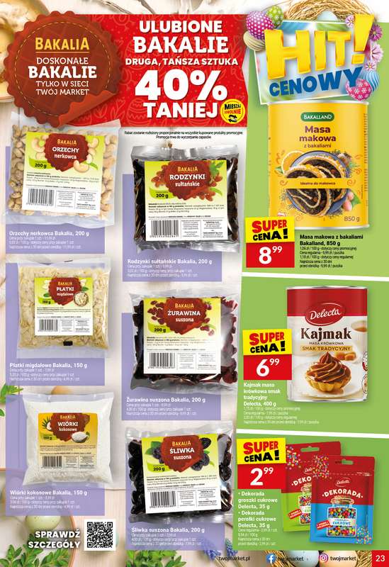Twój Market - gazetka promocyjna Gazetka od czwartku 26.03 do wtorku 31.03 - strona 23
