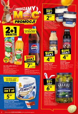 Twój Market - gazetka promocyjna Gazetka od czwartku 26.03 do wtorku 31.03 - strona 2