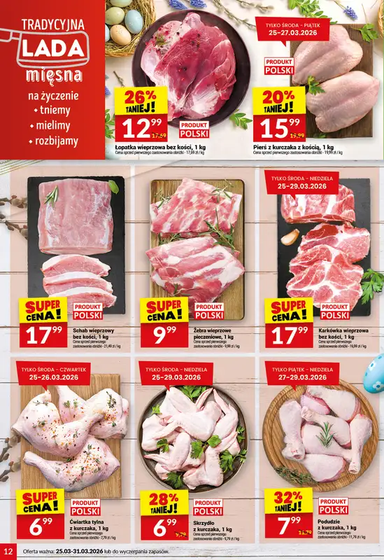 Twój Market - gazetka promocyjna Gazetka od czwartku 26.03 do wtorku 31.03 - strona 12