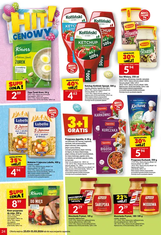 Twój Market - gazetka promocyjna Gazetka od czwartku 26.03 do wtorku 31.03 - strona 24