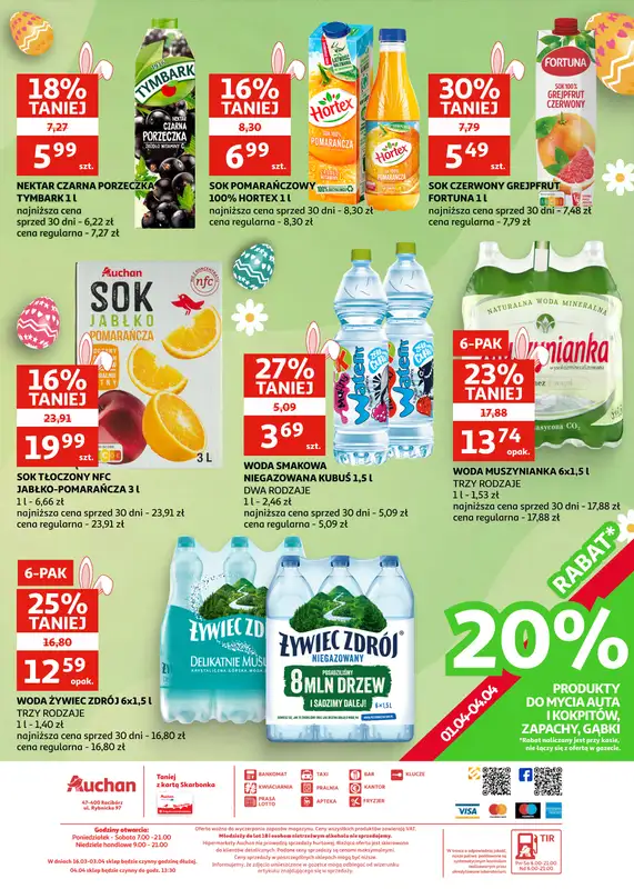 Auchan - gazetka promocyjna Gazetka Racibórz I Wszystko na wielkanocny stół od środy 25.03 do soboty 04.04 - strona 11