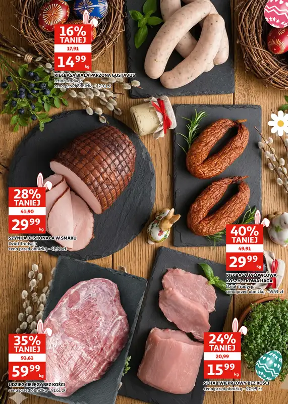 Auchan - gazetka promocyjna Gazetka Racibórz I Wszystko na wielkanocny stół od środy 25.03 do soboty 04.04 - strona 3