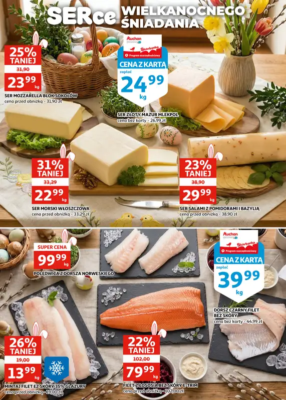 Auchan - gazetka promocyjna Gazetka Zielona Góra I Wszystko na wielkanocny stół od środy 25.03 do soboty 04.04 - strona 4