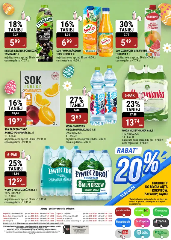 bi1 - gazetka promocyjna Gazetka Ełk I Wszystko na wielkanocny stół od środy 25.03 do soboty 04.04 - strona 11