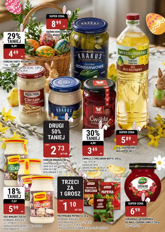 bi1 - gazetka promocyjna Gazetka Wałbrzych I Wszystko na wielkanocny stół od środy 25.03 do soboty 04.04 - strona 9