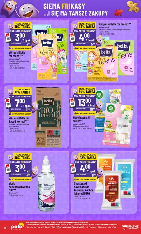 POLOmarket - gazetka promocyjna Frikasowy Katalog od środy 25.03 do wtorku 31.03 - strona 12
