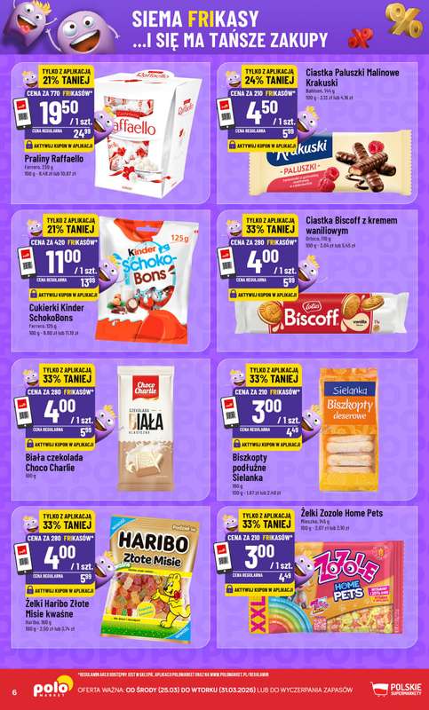 POLOmarket - gazetka promocyjna Frikasowy Katalog od środy 25.03 do wtorku 31.03 - strona 6