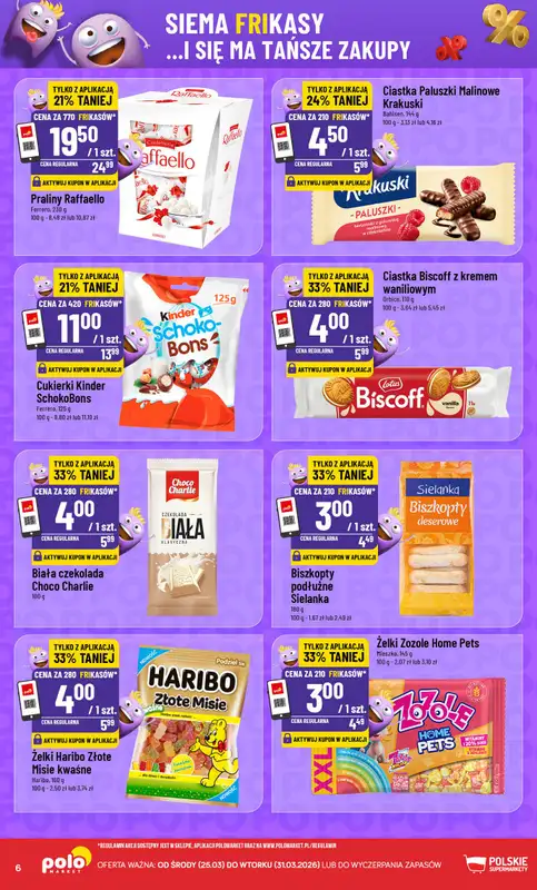 POLOmarket - gazetka promocyjna Frikasowy Katalog od środy 25.03 do wtorku 31.03 - strona 6