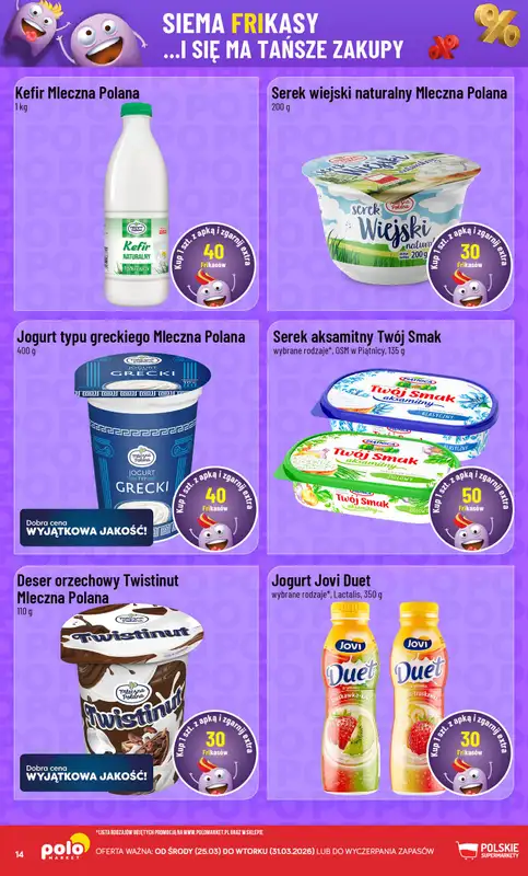 POLOmarket - gazetka promocyjna Frikasowy Katalog od środy 25.03 do wtorku 31.03 - strona 14