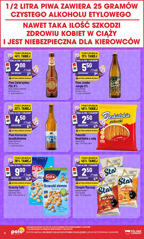 POLOmarket - gazetka promocyjna Frikasowy Katalog od środy 25.03 do wtorku 31.03 - strona 8