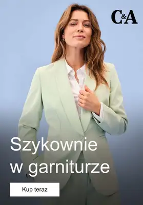 C&A - gazetka promocyjna Garnitury damskie od wtorku 24.03 