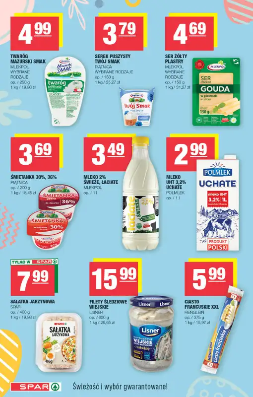 SPAR - gazetka promocyjna Gazetka od poniedziałku 30.03 do soboty 04.04 - strona 2