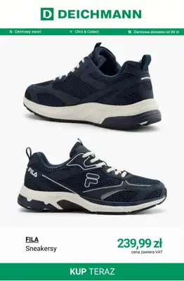 Deichmann - gazetka promocyjna Nowe sneakersy męskie od wtorku 24.03  - strona 7