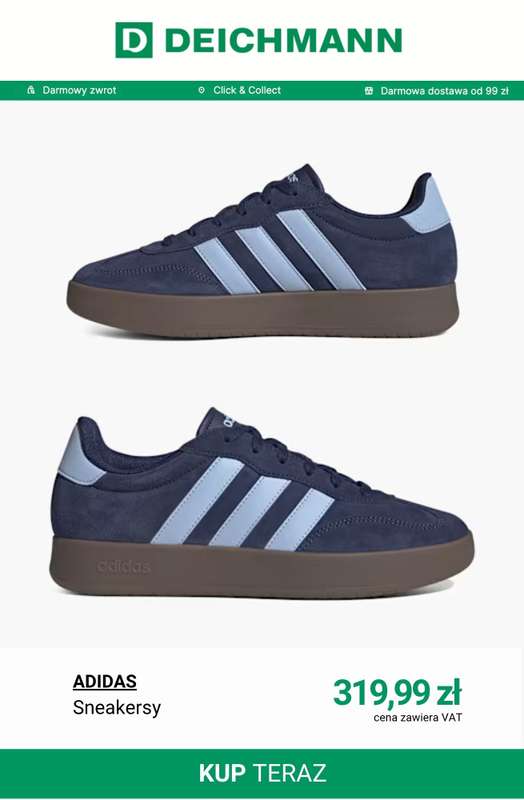 Deichmann - gazetka promocyjna Nowe sneakersy męskie od wtorku 24.03  - strona 4