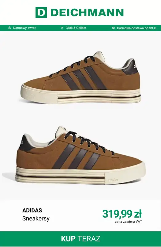 Deichmann - gazetka promocyjna Nowe sneakersy męskie od wtorku 24.03  - strona 3