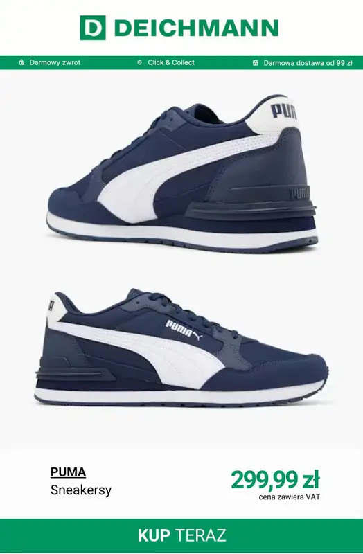 Deichmann - gazetka promocyjna Nowe sneakersy męskie od wtorku 24.03  - strona 13