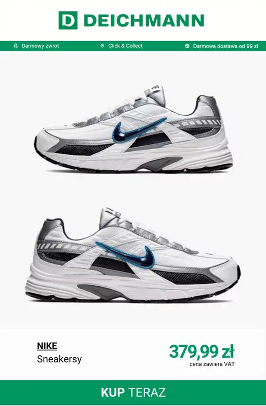 Deichmann - gazetka promocyjna Nowe sneakersy męskie od wtorku 24.03  - strona 8
