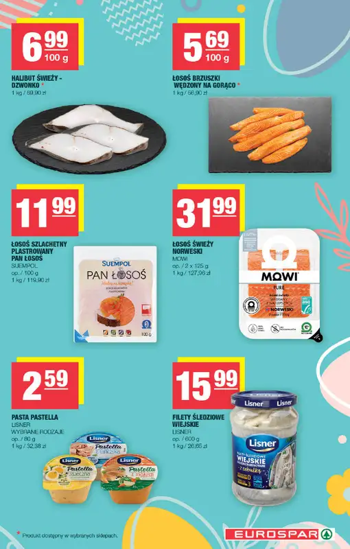 SPAR - gazetka promocyjna Gazetka Eurospar od poniedziałku 30.03 do soboty 04.04 - strona 7