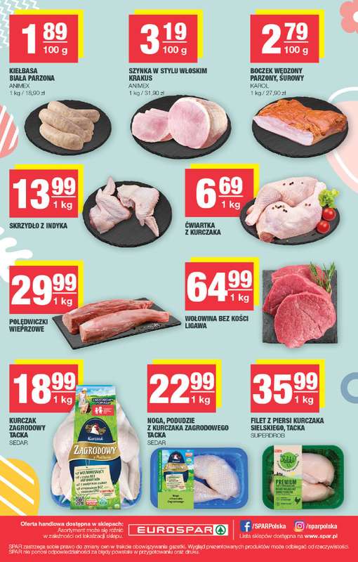 SPAR - gazetka promocyjna Gazetka Eurospar od poniedziałku 30.03 do soboty 04.04 - strona 8