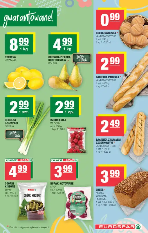 SPAR - gazetka promocyjna Gazetka Eurospar od poniedziałku 30.03 do soboty 04.04 - strona 5