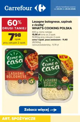 Carrefour - gazetka promocyjna DANIA GOTOWE na obiad od wtorku 24.03 do niedzieli 29.03 - strona 4