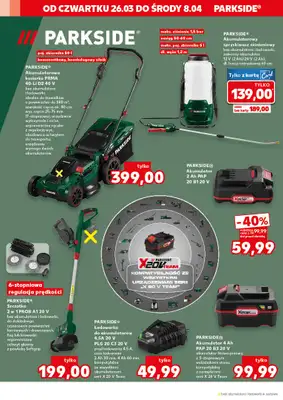 Kaufland - gazetka promocyjna Oferta Kaufland - Non Food od czwartku 26.03 do środy 08.04 - strona 4