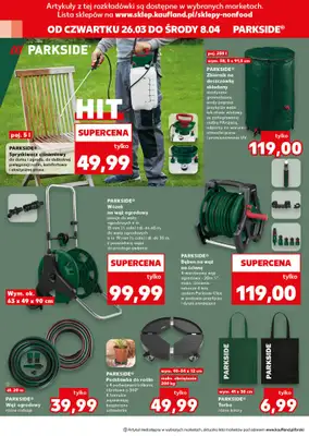 Kaufland - gazetka promocyjna Oferta Kaufland - Non Food od czwartku 26.03 do środy 08.04 - strona 6