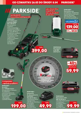 Kaufland - gazetka promocyjna Oferta Kaufland - Non Food od czwartku 26.03 do środy 08.04 - strona 4