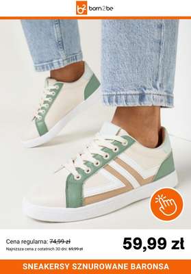 Sneakersy sznurowane Baronsa