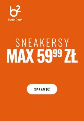 Born2be - gazetka promocyjna Sneakersy za max 59,99 zł od wtorku 24.03 do poniedziałku 06.04