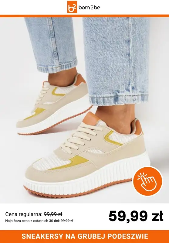 Born2be - gazetka promocyjna Sneakersy za max 59,99 zł od wtorku 24.03 do poniedziałku 06.04 - strona 11