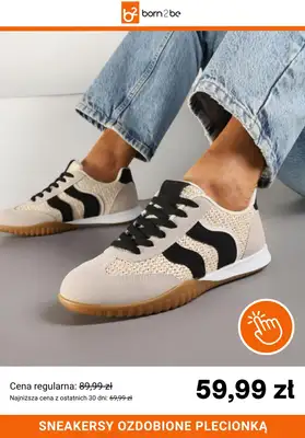Born2be - gazetka promocyjna Sneakersy za max 59,99 zł od wtorku 24.03 do poniedziałku 06.04 - strona 6