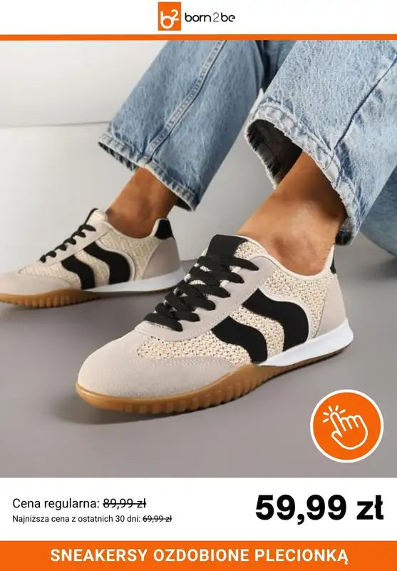 Born2be - gazetka promocyjna Sneakersy za max 59,99 zł od wtorku 24.03 do poniedziałku 06.04 - strona 6