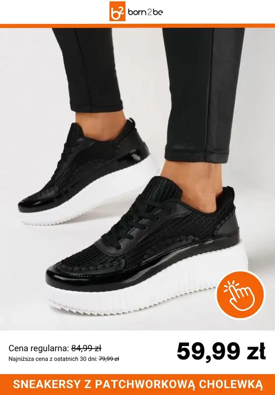 Born2be - gazetka promocyjna Sneakersy za max 59,99 zł od wtorku 24.03 do poniedziałku 06.04 - strona 9