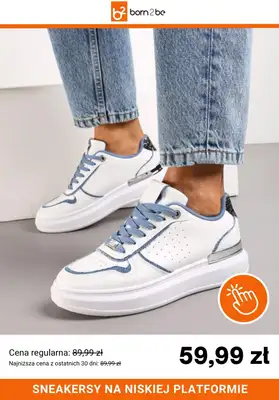 Born2be - gazetka promocyjna Sneakersy za max 59,99 zł od wtorku 24.03 do poniedziałku 06.04 - strona 2