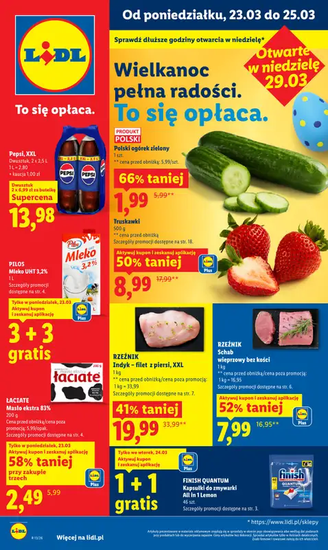 Lidl - gazetka promocyjna Oferta od poniedziałku  