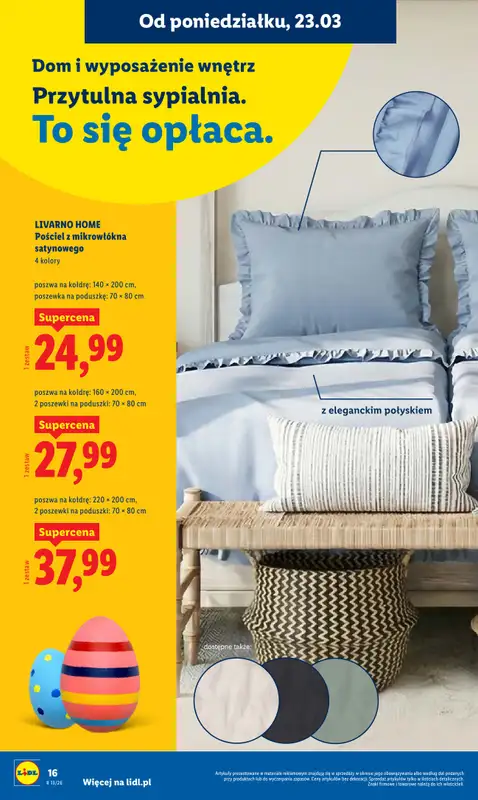 Lidl - gazetka promocyjna Oferta od poniedziałku od poniedziałku 23.03 do środy 25.03 - strona 14
