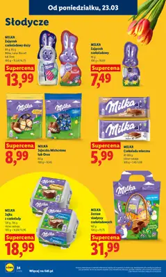 Lidl - gazetka promocyjna Oferta od poniedziałku od poniedziałku 23.03 do środy 25.03 - strona 34