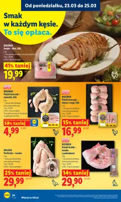 Lidl - gazetka promocyjna Oferta od poniedziałku od poniedziałku 23.03 do środy 25.03 - strona 24