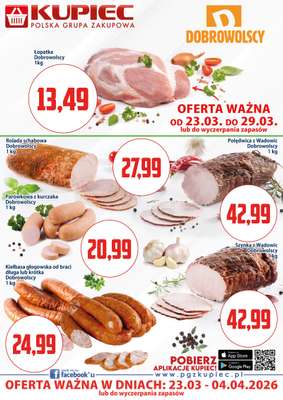 Kupiec - gazetka promocyjna Oferta plakatowa od poniedziałku 23.03 do soboty 04.04 - strona 2