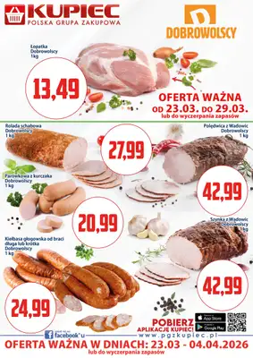 Kupiec - gazetka promocyjna Oferta plakatowa od poniedziałku 23.03 do soboty 04.04 - strona 2