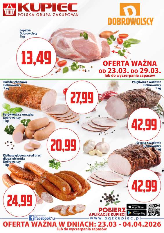 Kupiec - gazetka promocyjna Oferta plakatowa od poniedziałku 23.03 do soboty 04.04 - strona 2