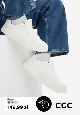 CCC - gazetka promocyjna Męskie białe SNEAKERSY od wtorku 24.03  - strona 2