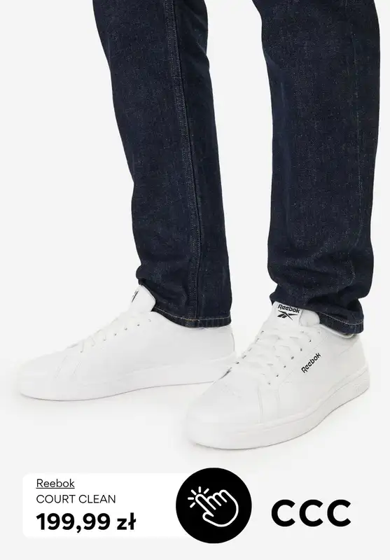CCC - gazetka promocyjna Męskie białe SNEAKERSY od wtorku 24.03  - strona 10