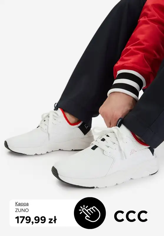 CCC - gazetka promocyjna Męskie białe SNEAKERSY od wtorku 24.03  - strona 5