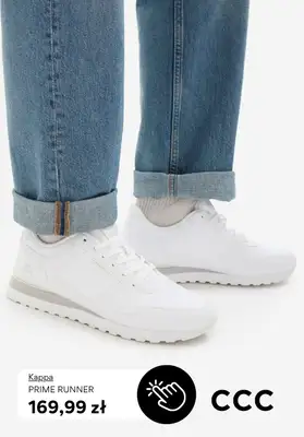 CCC - gazetka promocyjna Męskie białe SNEAKERSY od wtorku 24.03  - strona 3