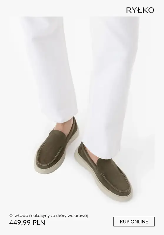 Ryłko - gazetka promocyjna Męskie MOKASYNY od wtorku 24.03  - strona 6