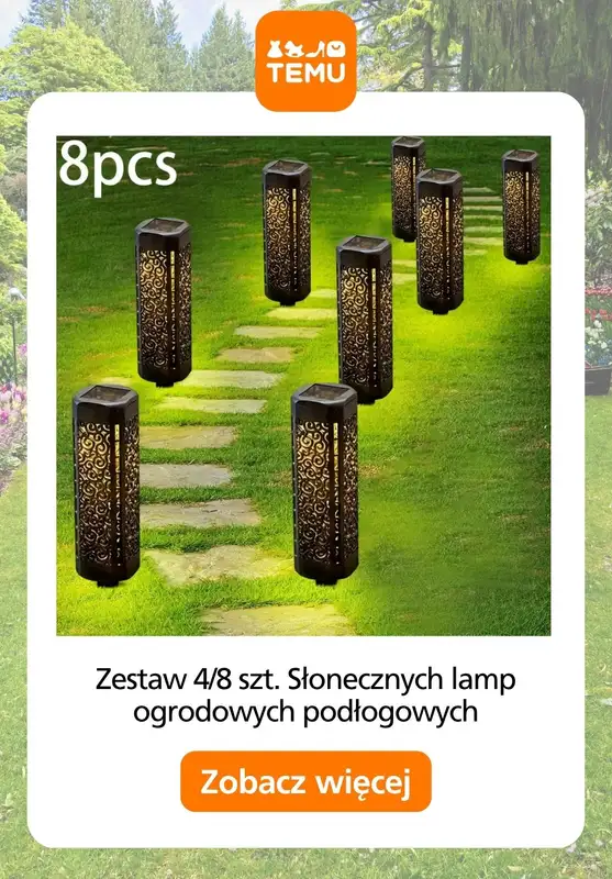Temu - gazetka promocyjna Oświetlenie ogrodu od wtorku 24.03  - strona 11