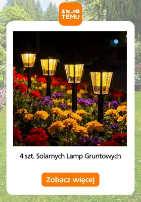 Temu - gazetka promocyjna Oświetlenie ogrodu od wtorku 24.03  - strona 7