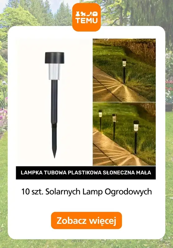 Temu - gazetka promocyjna Oświetlenie ogrodu od wtorku 24.03  - strona 5